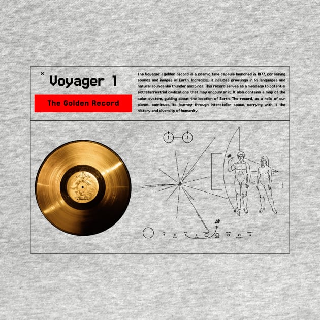 Voyager 1 Golden Record by FelipeHora